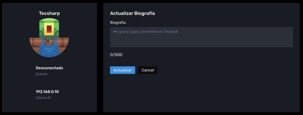 Tecland Minecraft Manager