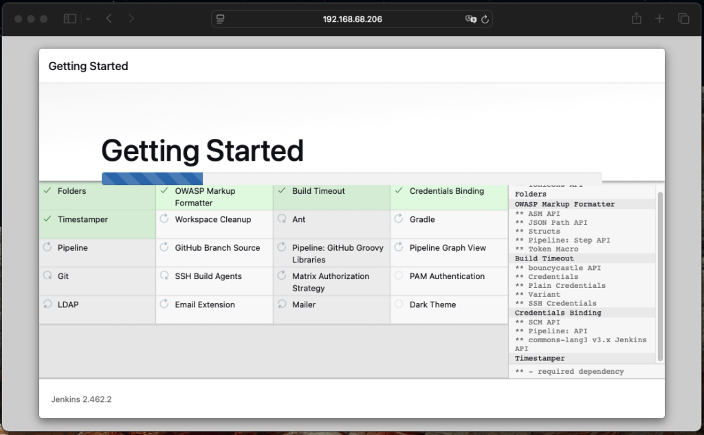 getting started jenkins