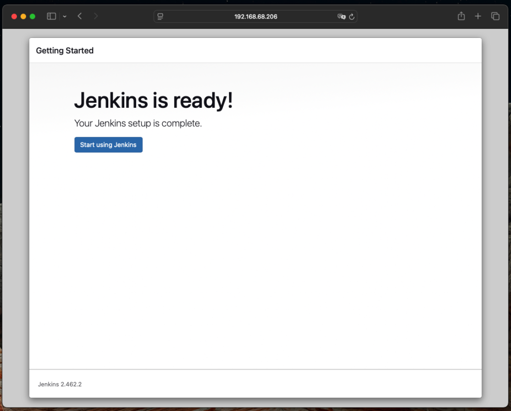 jenkins ready to use